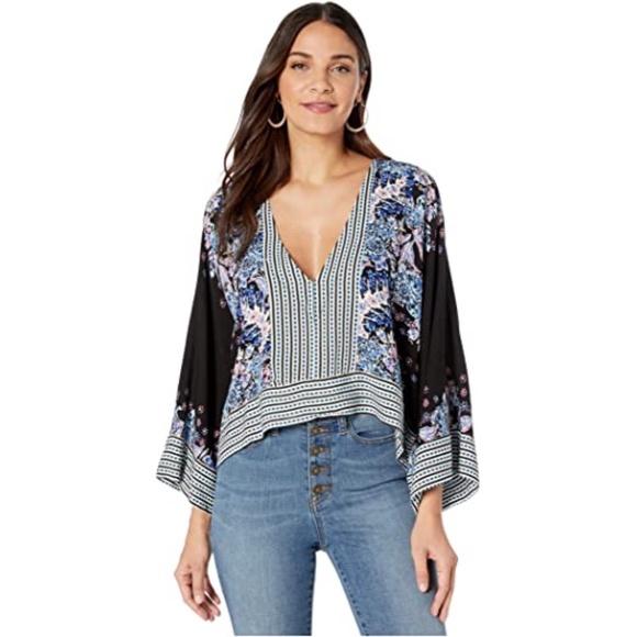Free People Tops - Free People Mix & Match Blouse Top NWT Shirt M